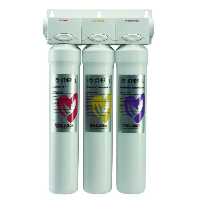 Stiebel Eltron Stream Under Bench Drinking Water Filtration System - Stream 3 Stage 10” Water Filter System