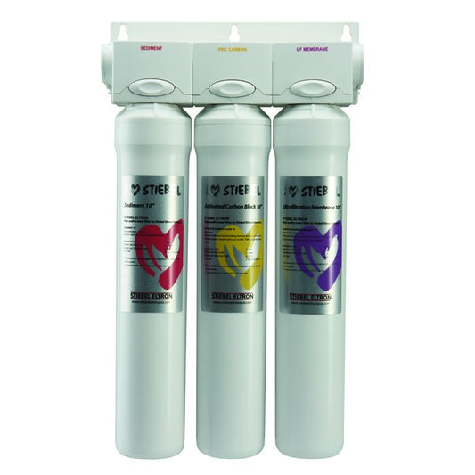 Stiebel Eltron Stream Under Bench Drinking Water Filtration System - Stream 3 Stage 10” Water Filter System